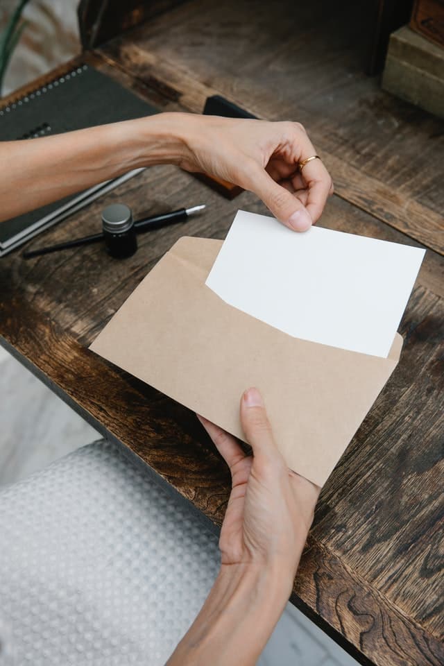 lettre enveloppe