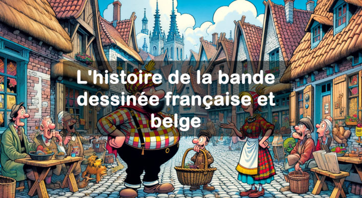 histoire de la bande dessinée française et belge