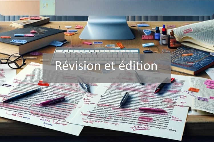 révision et édition du livre