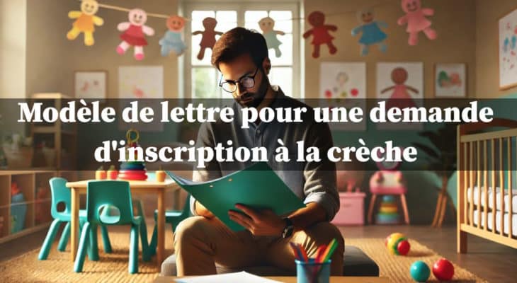 modele demande inscription creche
