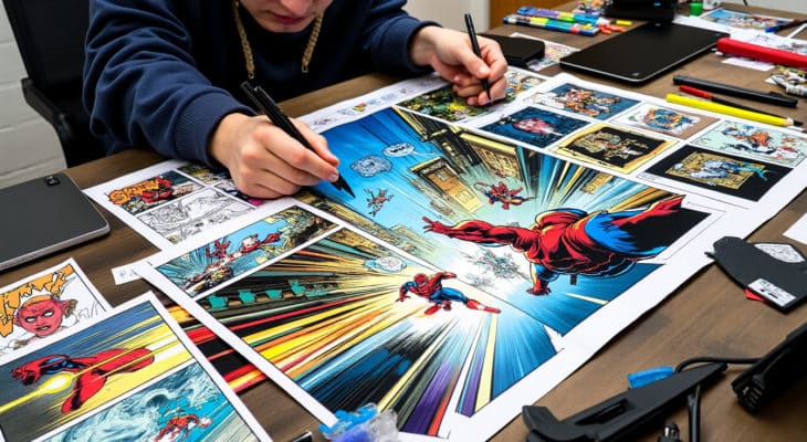découvrez des techniques innovantes pour créer une bande dessinée au rythme effréné, alliant action et dynamisme pour captiver vos lecteurs. apprenez à maîtriser le storytelling, le rythme des scènes et les dialogues percutants pour une aventure visuelle inoubliable.