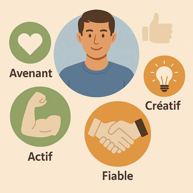 mettre en avant ses qualités