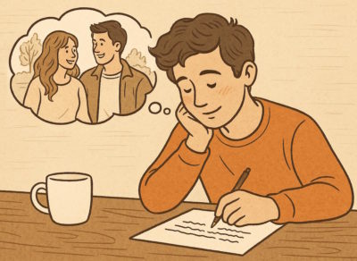 écrire après une rencontre amoureuse