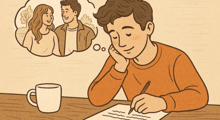 écrire après une rencontre amoureuse