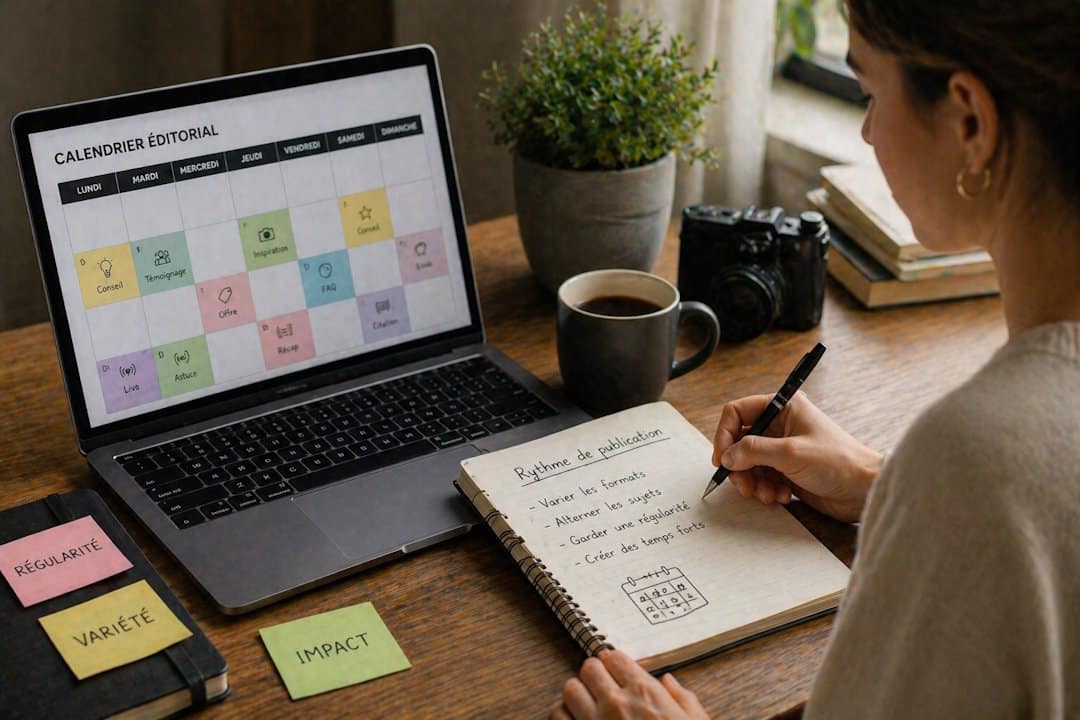 calendrier de publications