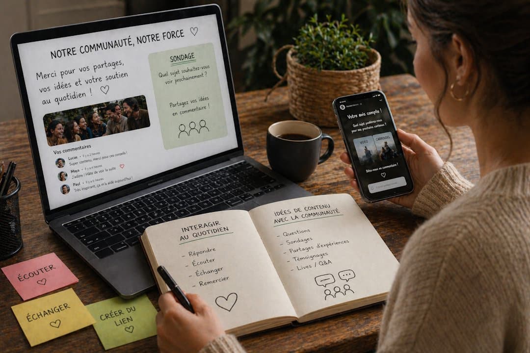 interactions avec la communauté