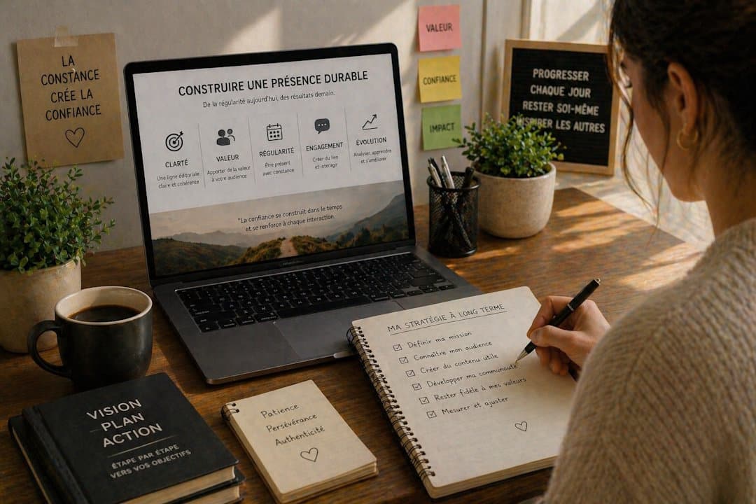 présence durable en social media