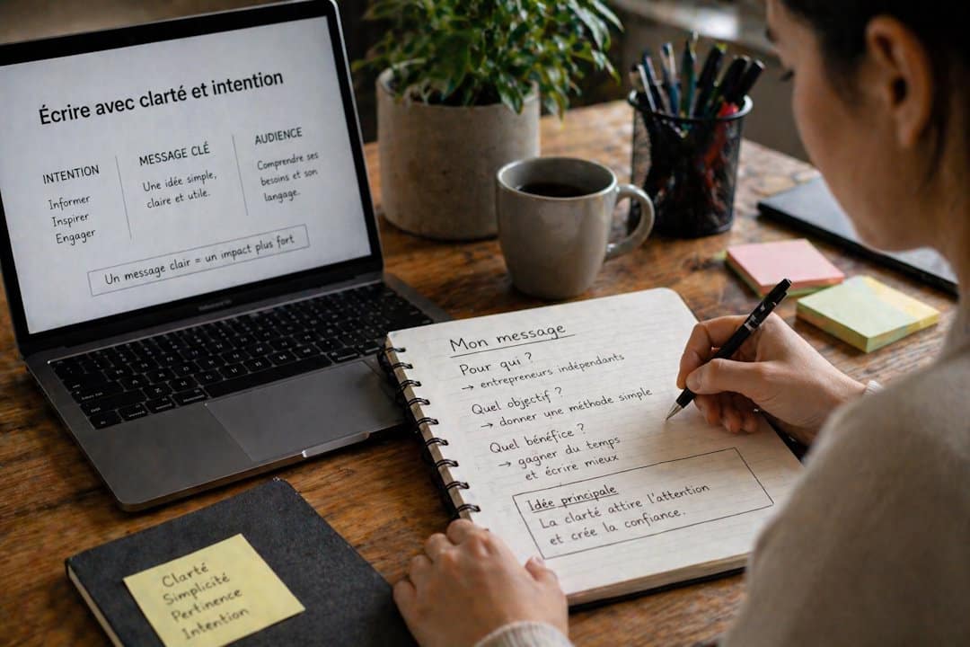 rédiger de façon claire