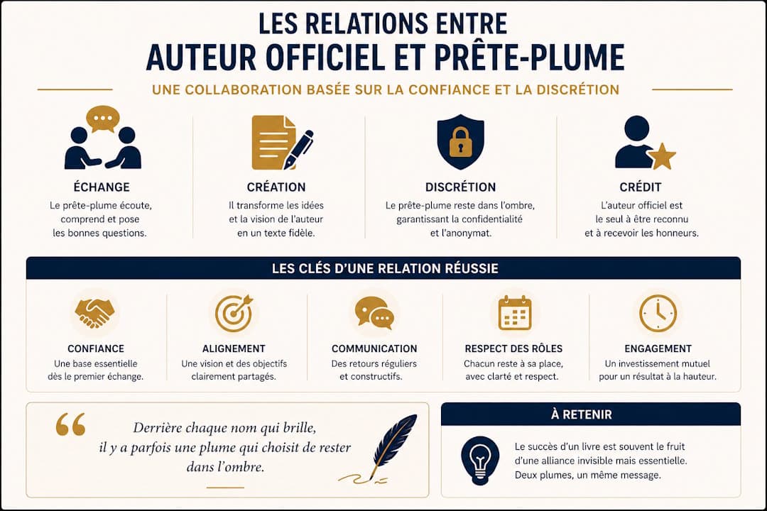 relation auteur prête-plume