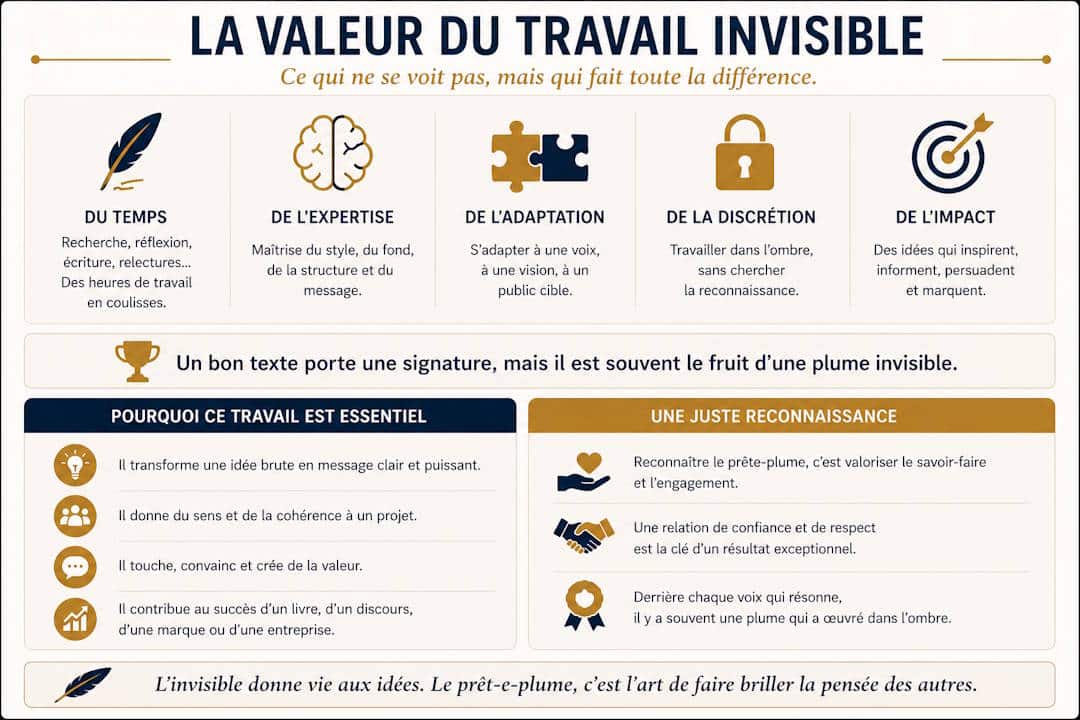 valeur du travail invisible